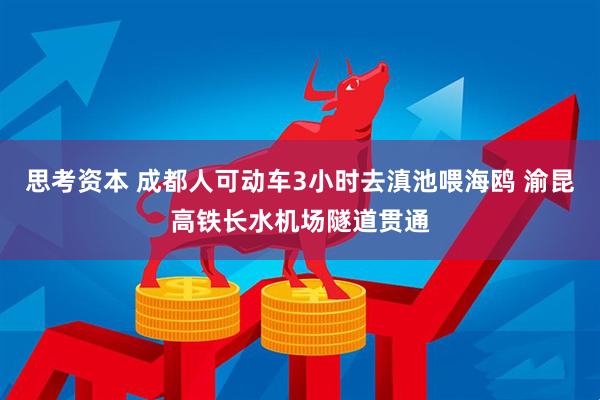 思考资本 成都人可动车3小时去滇池喂海鸥 渝昆高铁长水机场隧道贯通