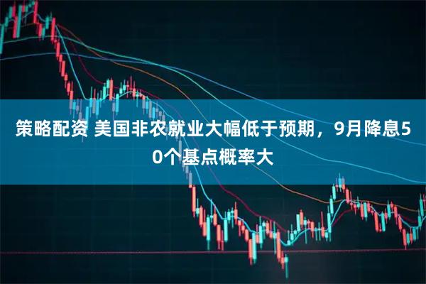 策略配资 美国非农就业大幅低于预期，9月降息50个基点概率大